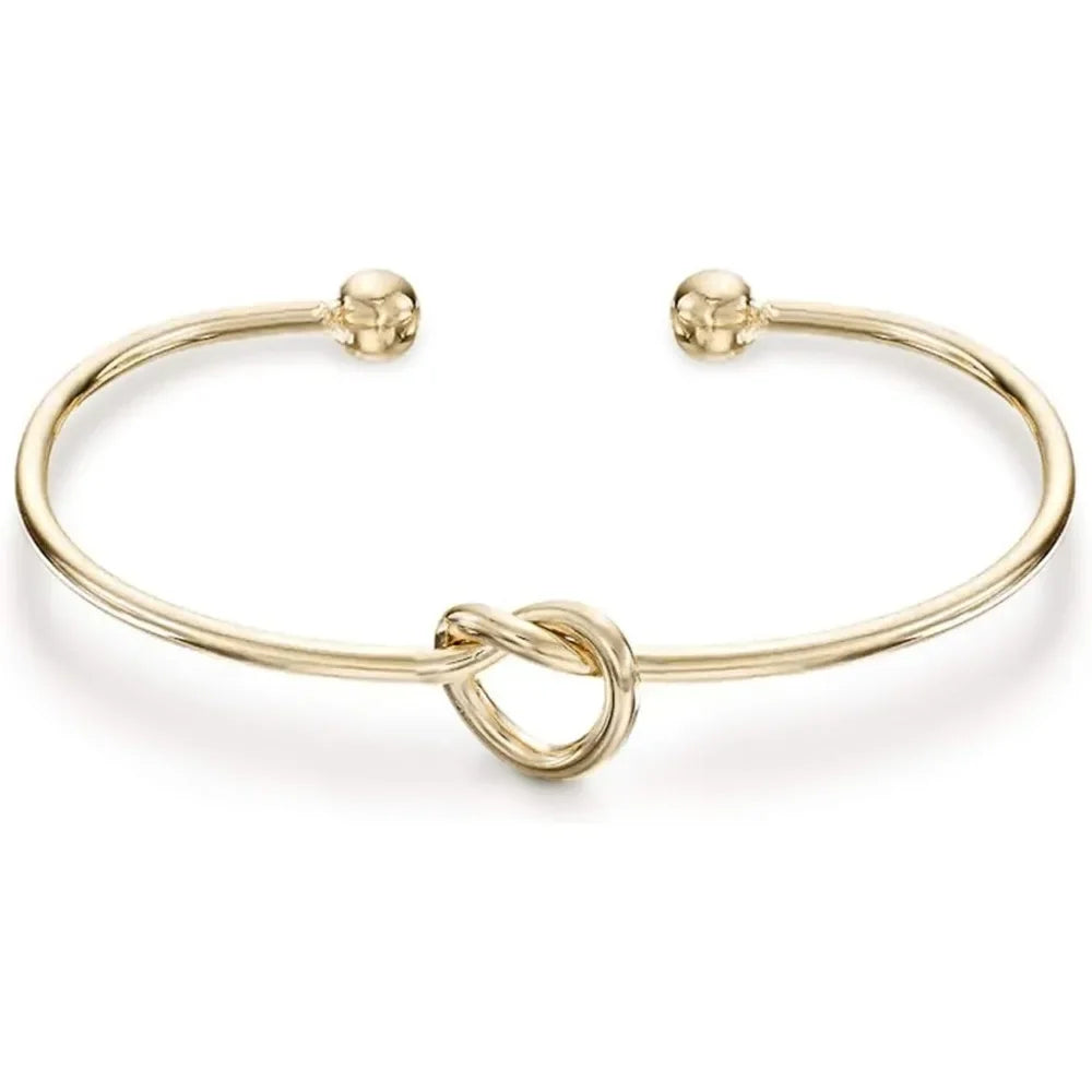 Infinity Love Knot™ Bangle - Timeless Elegance Redefined